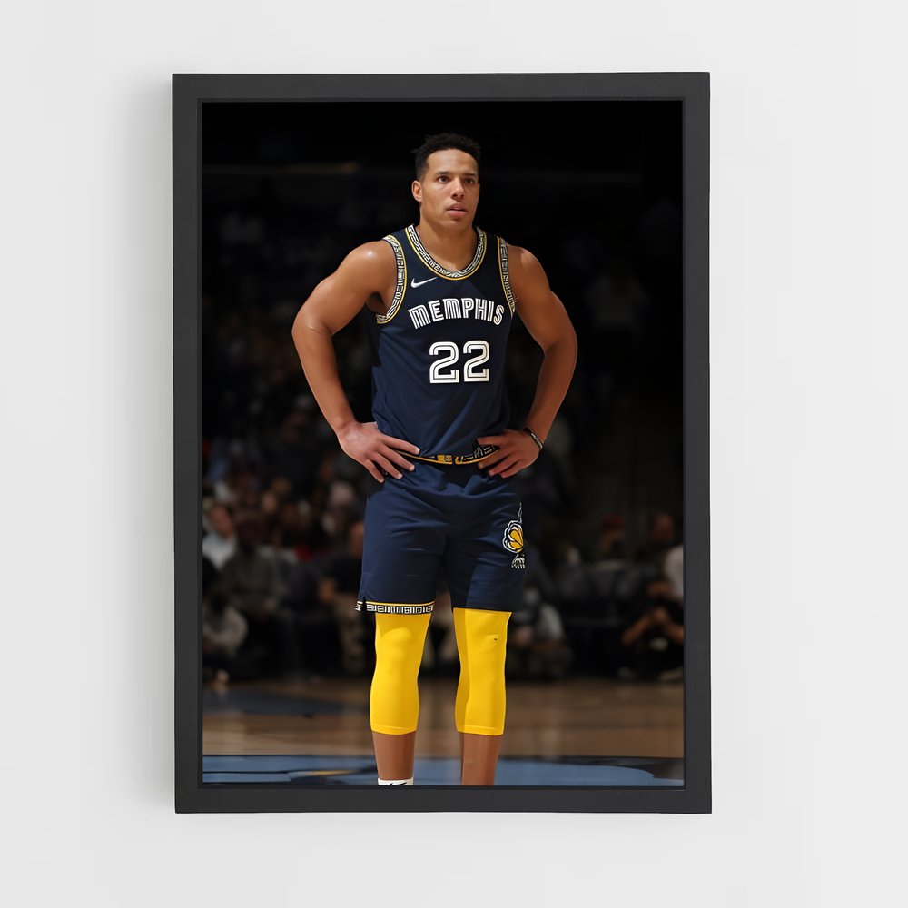 Poster L'Attitude de Desmond – affiche Basketball (vue 2)